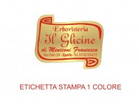 Etichette adesive per erboristerie, cosmetica, cosmesi (mm 33X26)  (cod.43M )